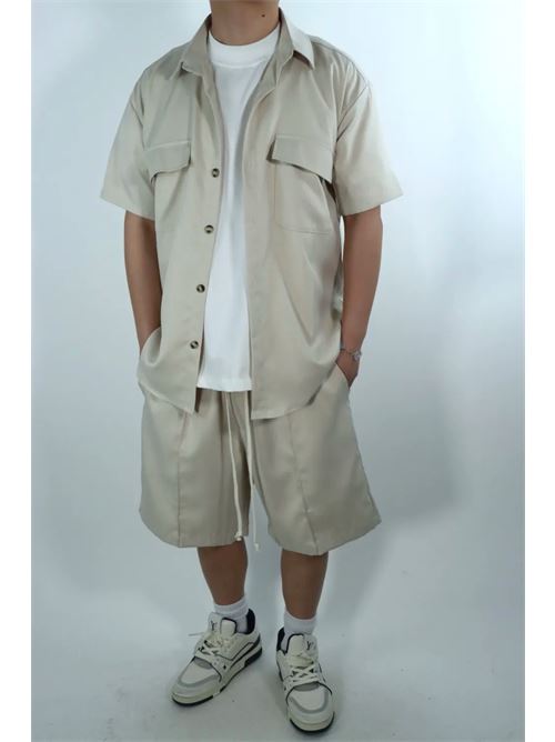 BERMUDA+CAMICIA PRIMID | PRIMID-975/BEIGE