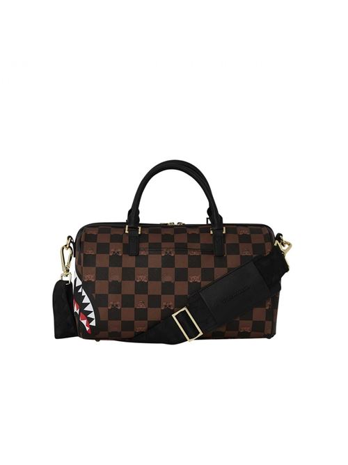 PEEKING CHARACTER CHECKMINI DUFFE SPRAYGROUND | 910D7507NSZ/CHECK