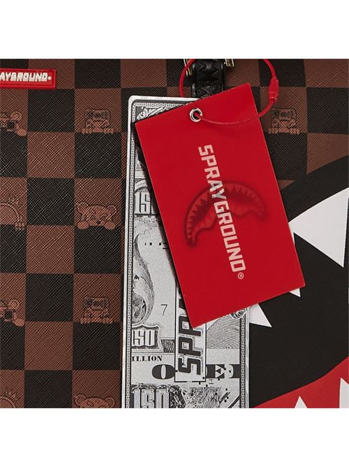 PEEKING CHARACTER CHECKTOTE SPRAYGROUND | 910T7504NSZ/CHECK