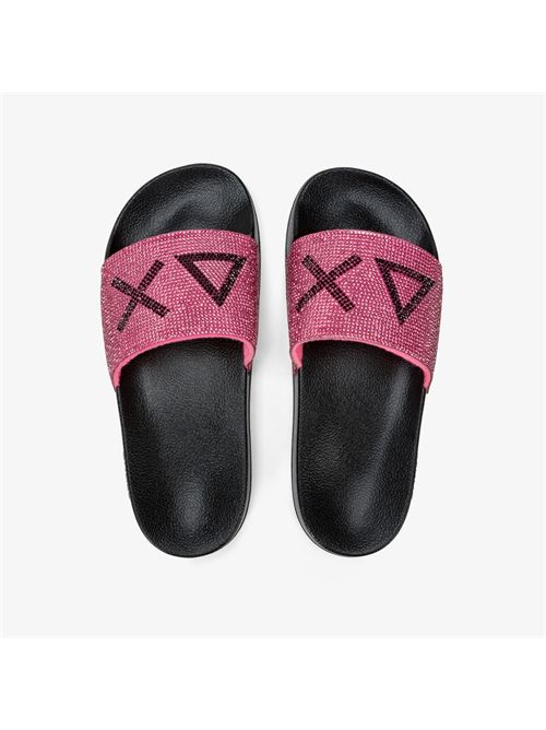 SLIPPERS LOGO STRASS SUN68 | X35205/1162