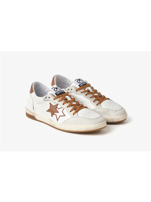 SNEAKERS WEEK STAR BIANCO/MARRONE 2STAR | 2SU5051/084
