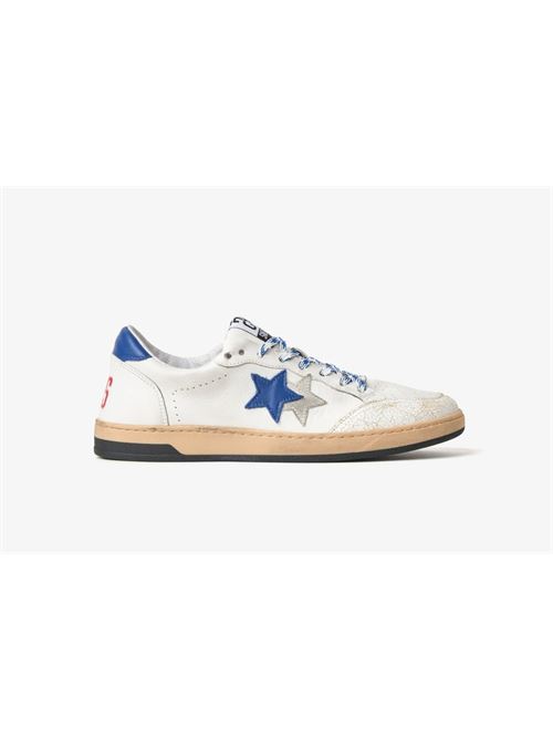 SNEAKERS WEEK STAR BIANCO/AZZURRO 2STAR | 2SU5057/032