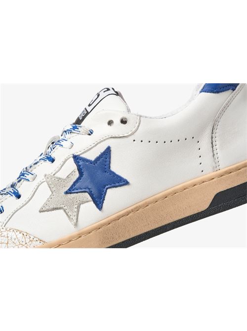 SNEAKERS WEEK STAR BIANCO/AZZURRO 2STAR | 2SU5057/032