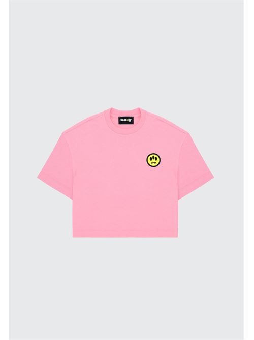 BOXY JERSEY T-SHIRT GIRL BARROW | S6BKJGTH099/BW311