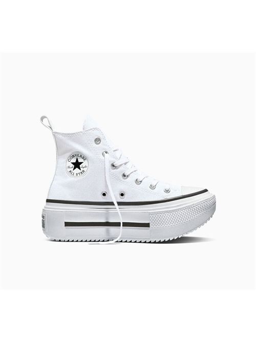 CTAS LIFT DOUBLE STACK HI WHITE/BLA CONVERSE | A18758C/ND
