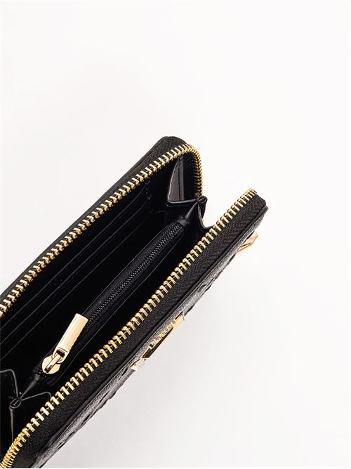 SMALL ZIP - linea BEA INTERLACE - cm 14,2x9x2 GAUDI | V6AE-12793/V0001