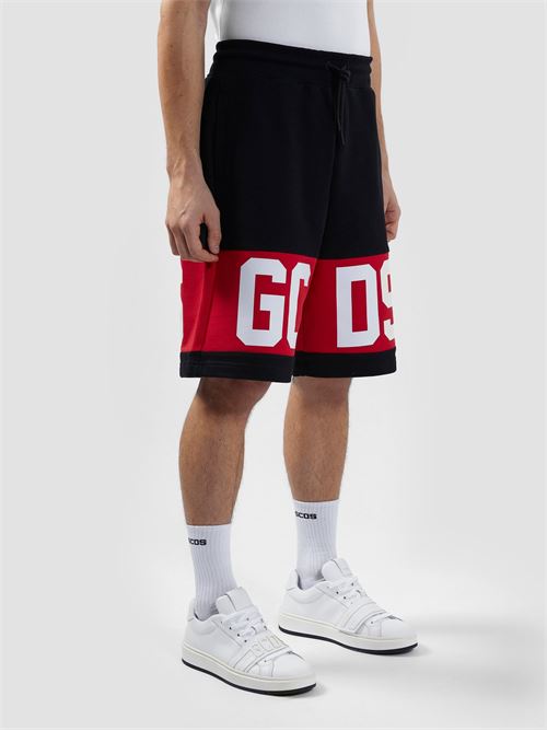 BAND LOGO SWEATSHORTS GCDS | Z0MLQL228F004/999