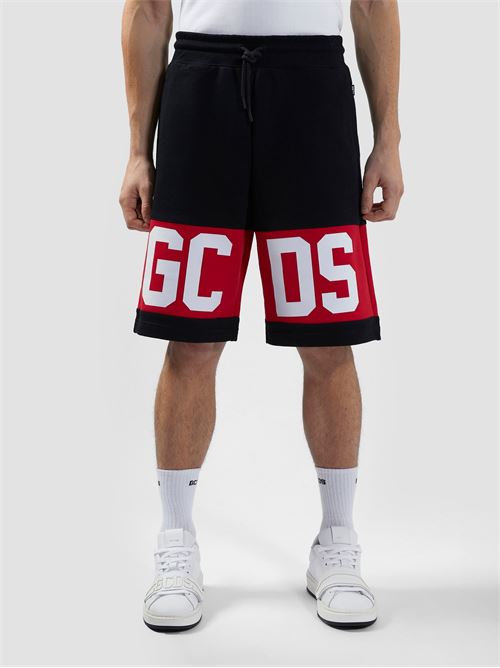 BAND LOGO SWEATSHORTS GCDS | Z0MLQL228F004/999