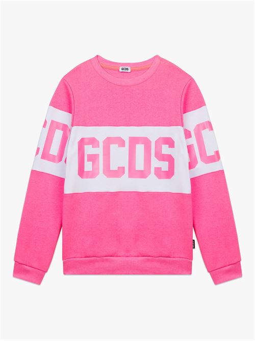 BAND LOGO CREW GCDS | Z0UKQE584F004/566