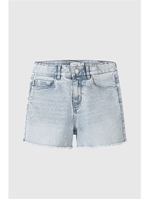 Light Blue Bleached Denim