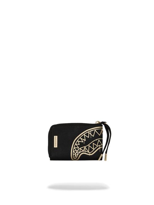 THAT GOLD DRAP WALLET SPRAYGROUND | 910W8978NSZ/CHECK