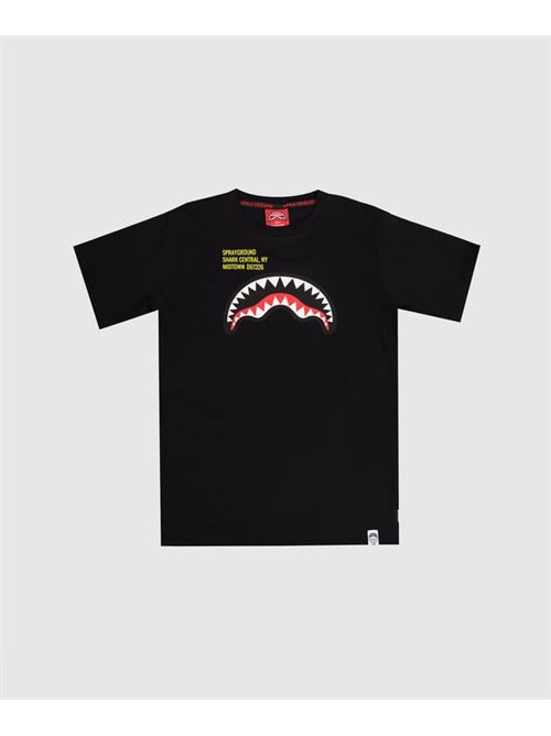 SHARK BASIC REG T-SHIRT BLK SPRAYGROUND | SPY1384BLK/BLACK