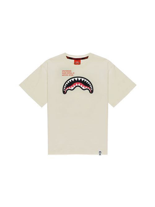 SHARK BASIC REG T-SHIRT SAGE SPRAYGROUND | SPY1384SAGE/SAGE