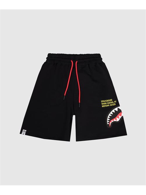 SHARK BASIC SHORTS BLK SPRAYGROUND | SPY1388EBLK/BLACK