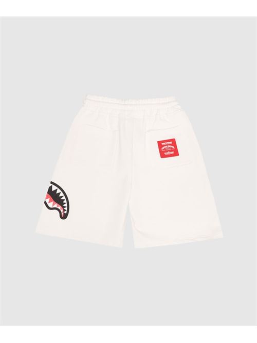 SHARK BASIC SHORTS IVO SPRAYGROUND | SPY1388EIVO/IVORY