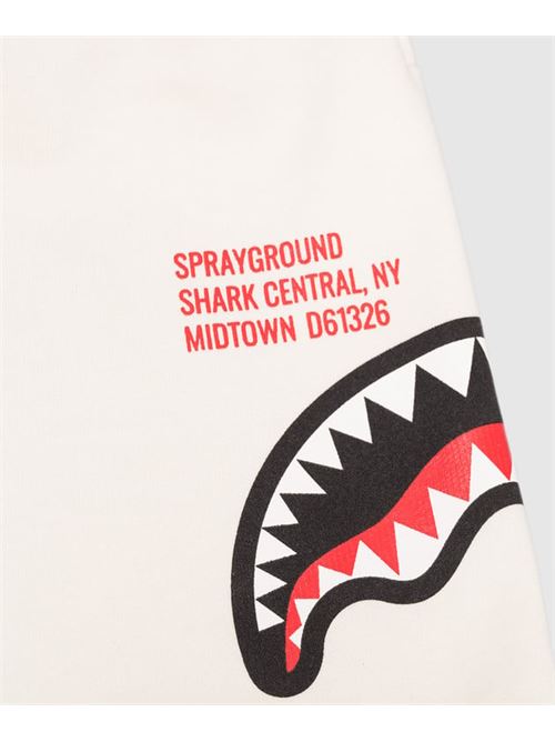 SHARK BASIC SHORTS IVO SPRAYGROUND | SPY1388EIVO/IVORY