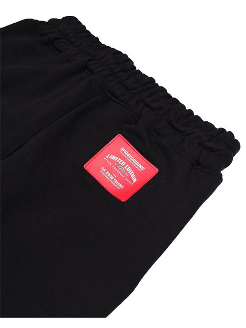 SHARK BASIC BAGGY PANTS BLACK SPRAYGROUND | SPY1389EBLK/BLACK