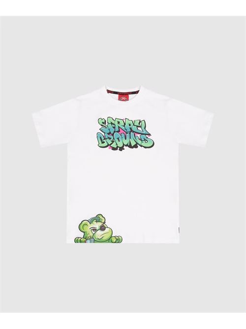 CATCH  BEAR REGULAR T-SHIRT white SPRAYGROUND | SPY1396WHT/WHITE