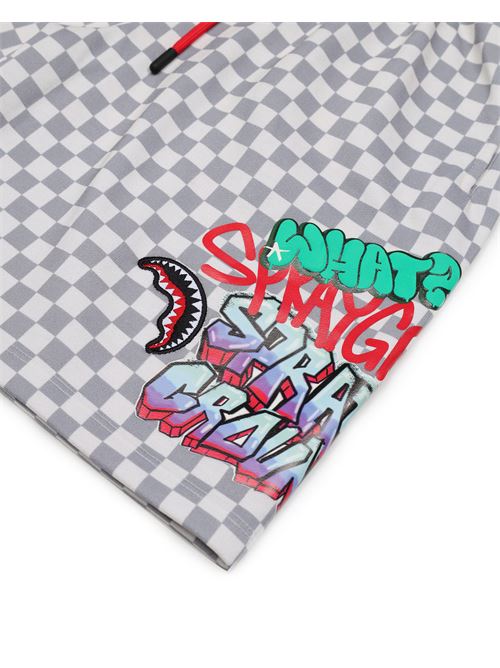 SPRAYGROUND WRITERS CHECKERED SHORTS SPRAYGROUND | SPY1408E/CHECK