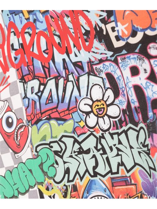 SPRAYGROUND WRITERS SPLIT OVER CREWNECK SPRAYGROUND | SPY1409E/CHECK