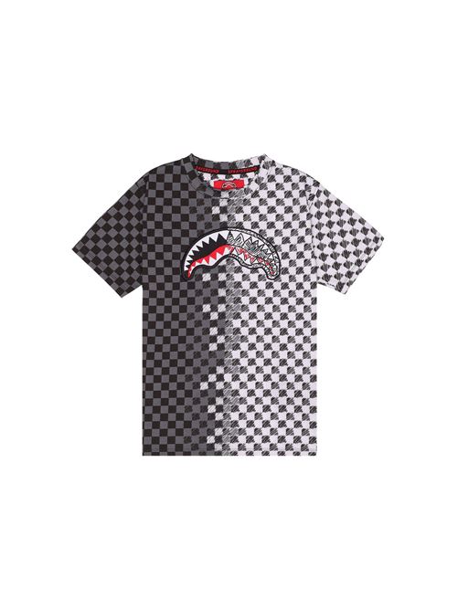 CHECKERED SKETCH REGULAR T-SHIRT SPRAYGROUND | SPY1410/CHECK