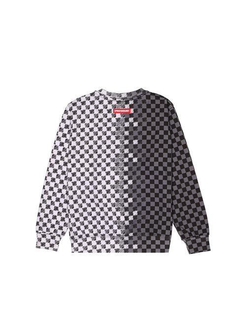 CHECKERED SKETCH REGULAR CREWNECK SPRAYGROUND | SPY1411E/CHECK