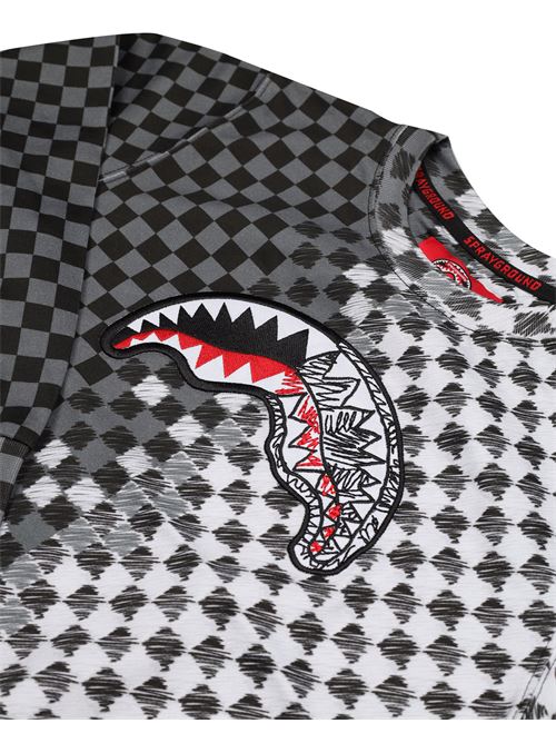 CHECKERED SKETCH REGULAR CREWNECK SPRAYGROUND | SPY1411E/CHECK