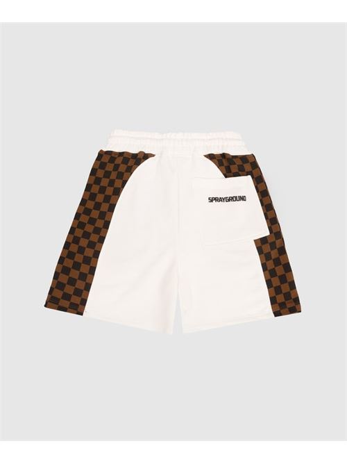GET OUT IVORY SHORTS SPRAYGROUND | SPY1426EIVO/IVORY