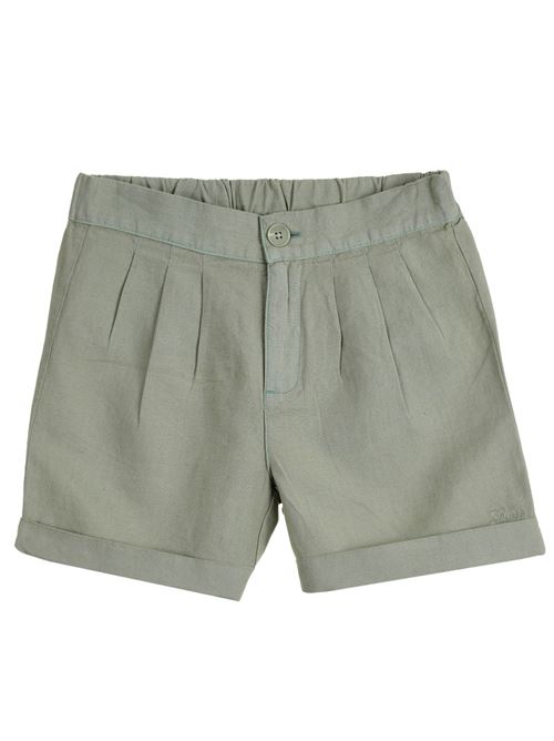 LINEN BLEND SHORTS GUESS | J2GD02WCVM0/G8CR