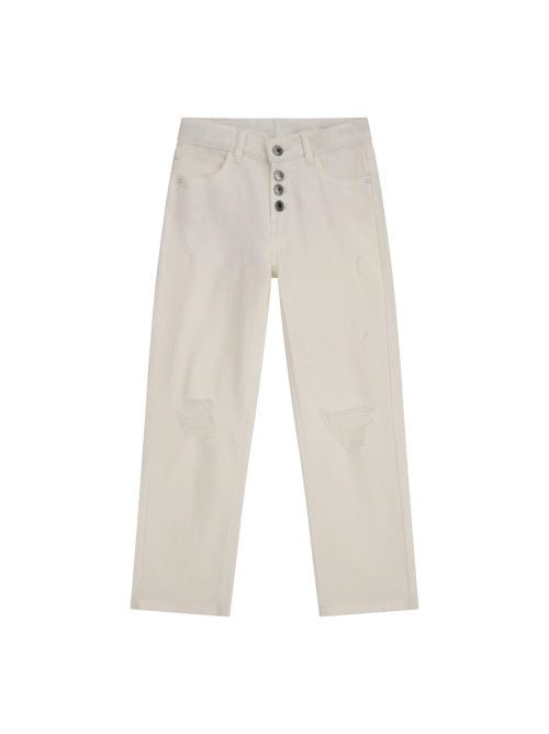 BULL DENIM HIGH WAIST STRAIGHT GUESS | J3GB07WE620/G011