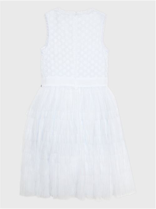 MIXED FABRIC SL DRESS_CEREMONY GUESS | J3RK13WF6V0/G011