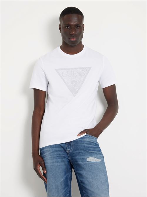 SS CN SHINY GEL TRIANGLE TEE GUESS | M3GI33J1314/G011