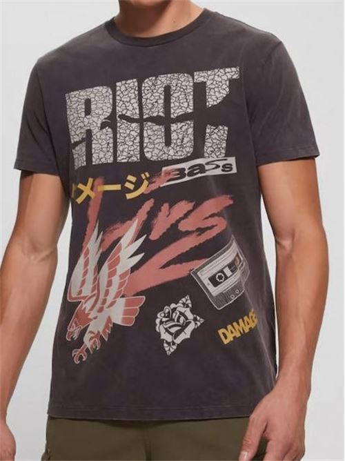 SS BSC RIOT TOUR TEE GUESS | M3RI40KBDL0/JTMU