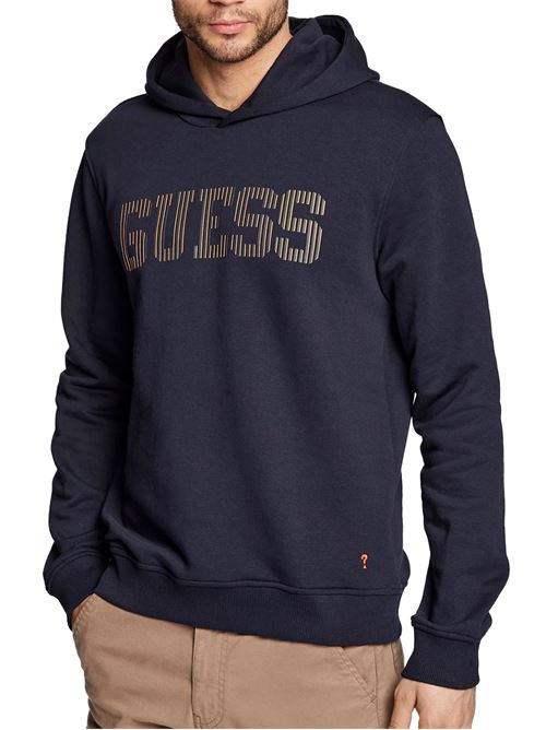 BEAU HOODIE FLEECE GUESS | M3RQ36KBK32/G7V2