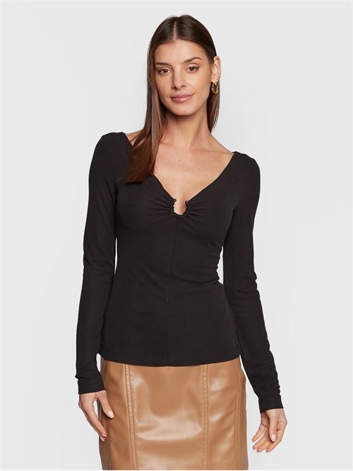 LARA TOP GUESS | W3RP45KAQL2/JBLK