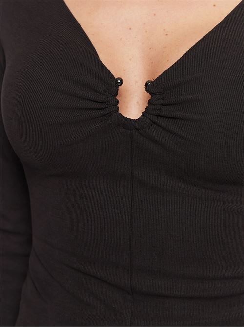 LARA TOP GUESS | W3RP45KAQL2/JBLK