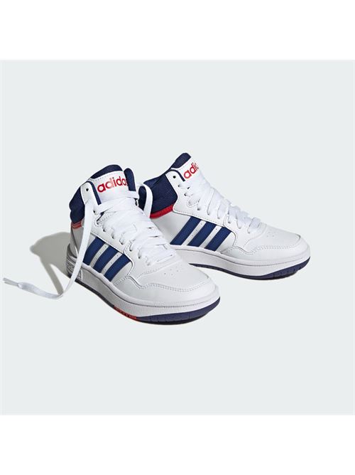 HOOPS 3.0 MID K     FTWWHT/VICBLU/BETSCA ADIDAS | GZ9647/ND