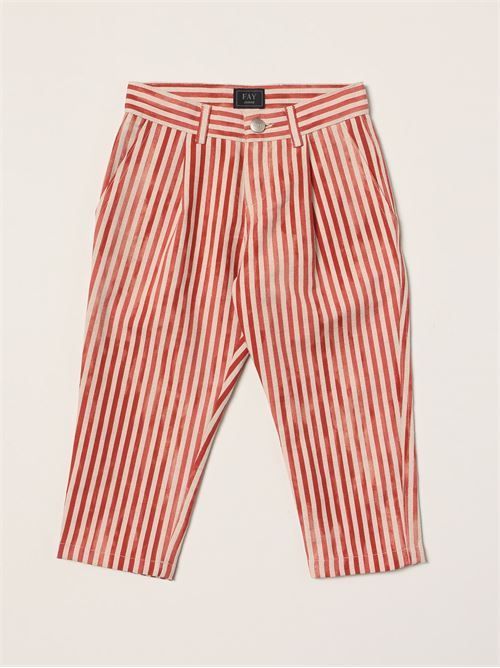  FAY | 5Q6211I0052/BEIGE/RED