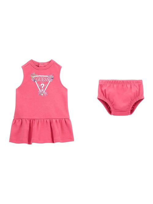 INTERLOCK SLEEVELESS DRESS GUESS | A4GK18KA6W4/G6M4