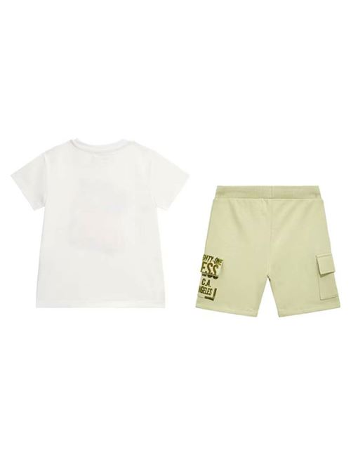 SET SS T-SHIRT+ACTIVE SHORTS GUESS | I4GG06K8HM4/G011