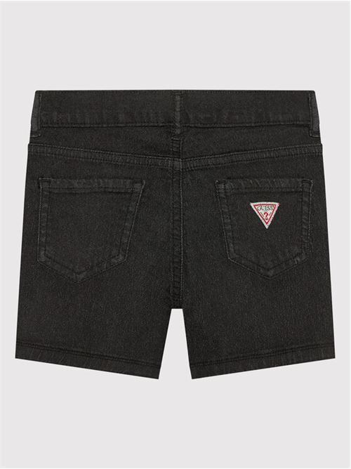STRETCH BULL DENIM SHORTS_CORE GUESS | J2RD12WE5X0/JBLK