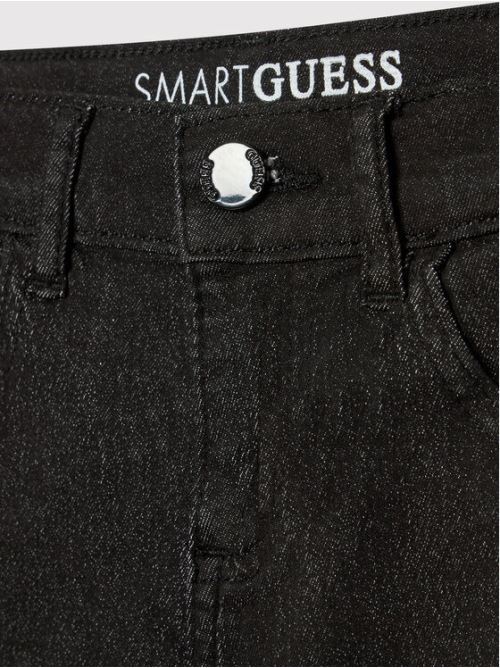 STRETCH BULL DENIM SHORTS_CORE GUESS | J2RD12WE5X0/JBLK