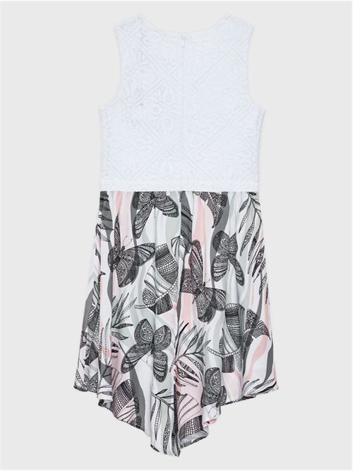 MIXED FABRIC SL DRESS GUESS | J3GK08KBOZ0/G011