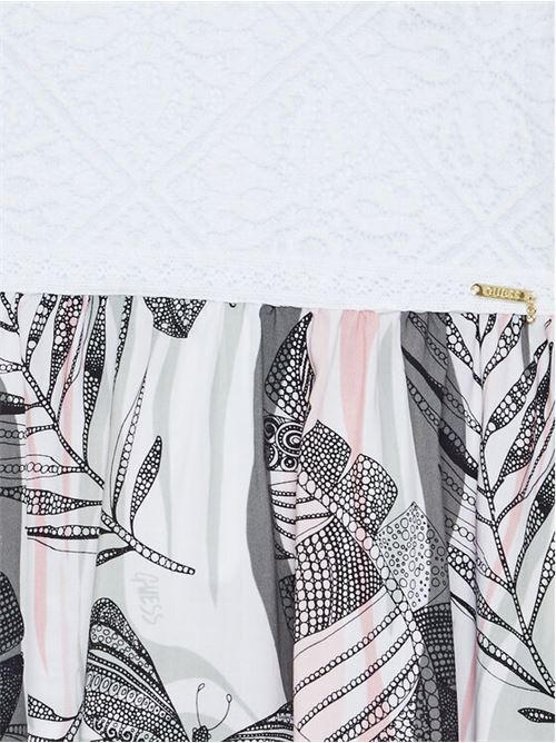 MIXED FABRIC SL DRESS GUESS | J3GK08KBOZ0/G011