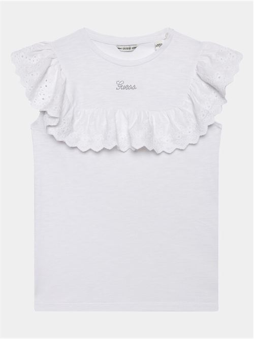 SS T-SHIRT W/SANGALLO GUESS | J3GP02K6XN1/G011
