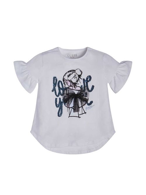 HIGH LOW SS T-SHIRT GUESS | J3RI31K6YW3/G011