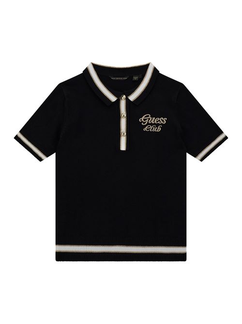 SS SWEATER POLO GUESS | J4RR01Z2NQ2/JBLK