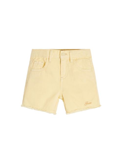 COTTON TWILL SHORTS GUESS | K3GD03WFGB0/A20F