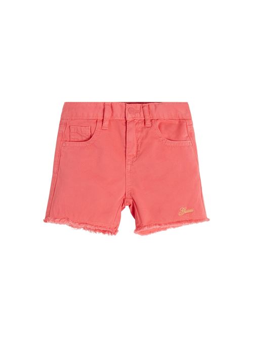 COTTON TWILL SHORTS GUESS | K3GD03WFGB0/A60Y