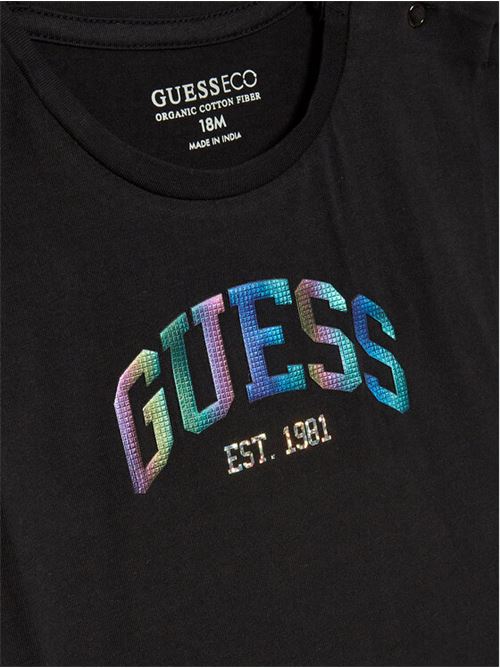 SS T-SHIRT GUESS | K3RI25K6YW1/JBLK